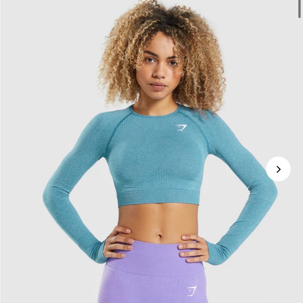 Gymshark Vital Seamless 2.0 Long Sleeve Crop Top